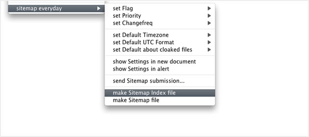 make Sitemap Index file