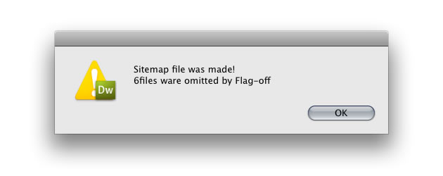 Sitemap file was made!